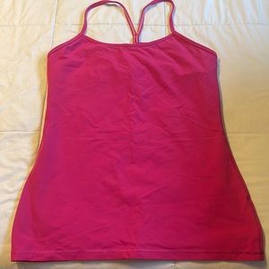 Lululemon tank top with built in bra